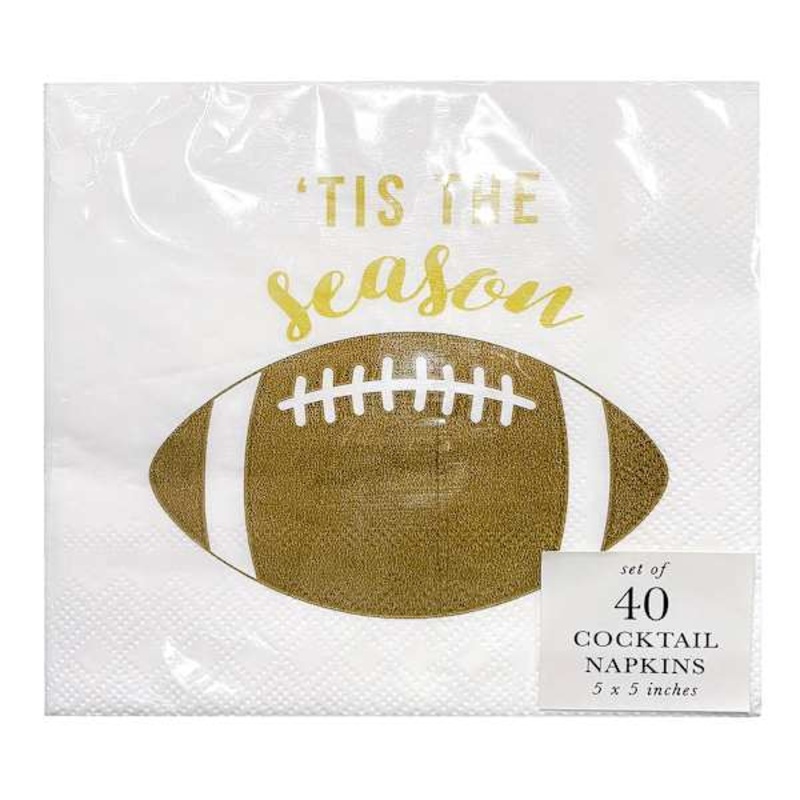 40-Count Penalty Flag Cocktail Napkins