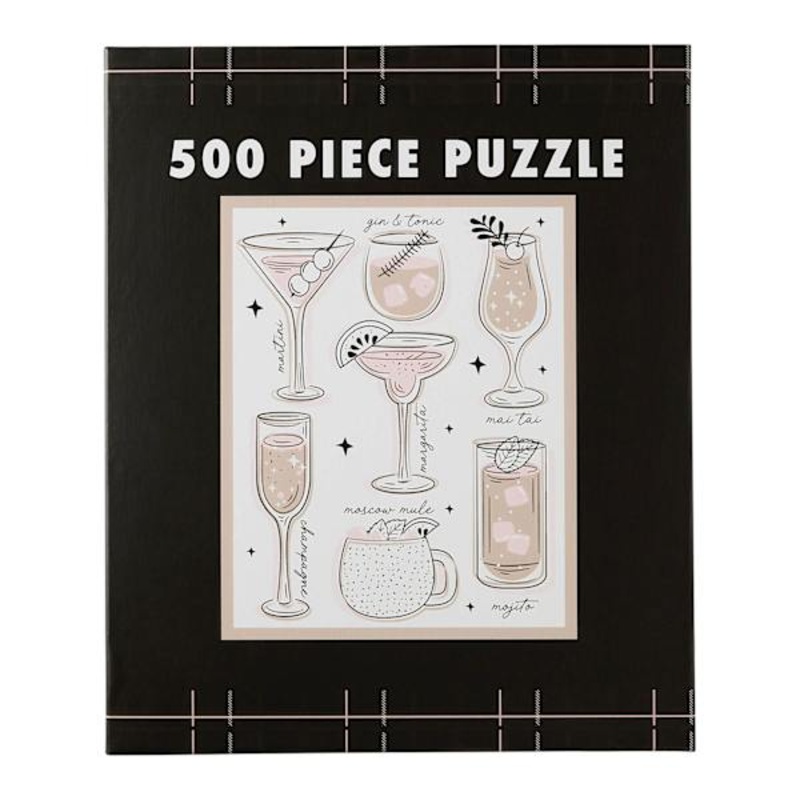 500-Piece Cocktail Puzzle