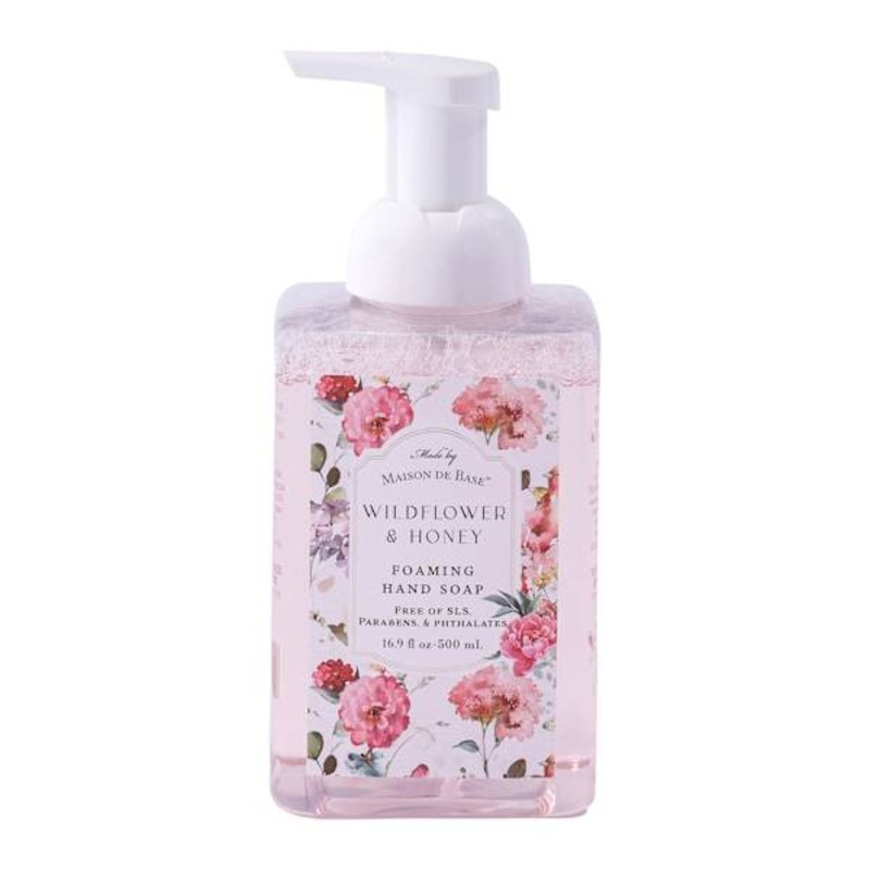 500Ml Rectangle Foaming Hand Soap- Wildflower