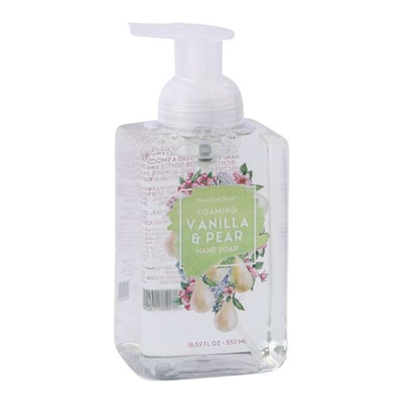 550Ml Rectangle Foaming Soap Vanilla Pear
