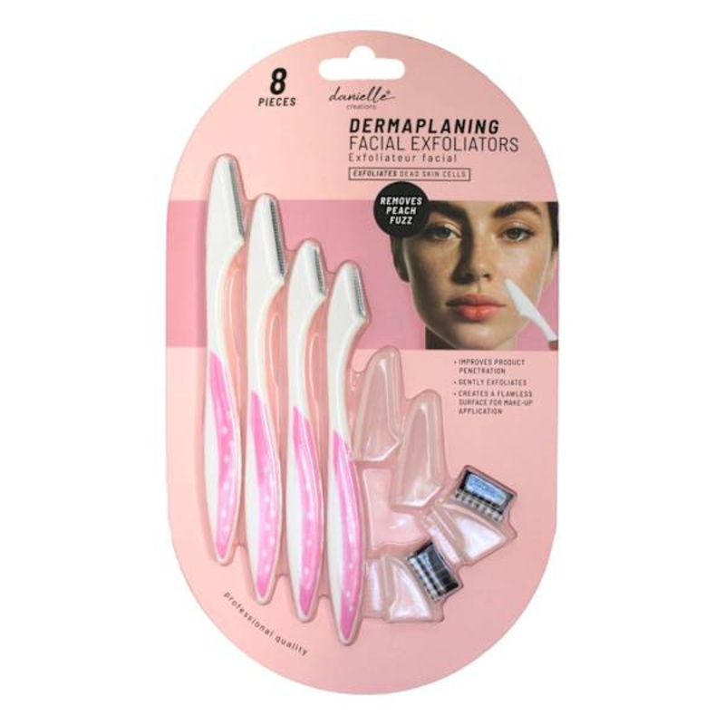 8Pc Dermaplaning Set-Pk-12