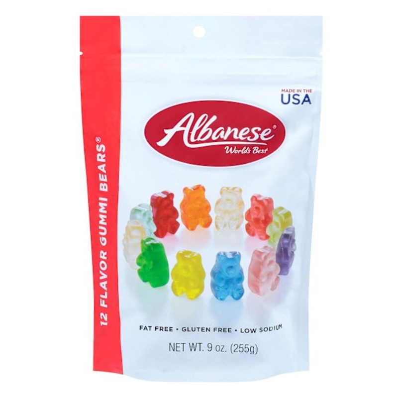 Albanese 12 Flavor Gummi Bears, 9oz