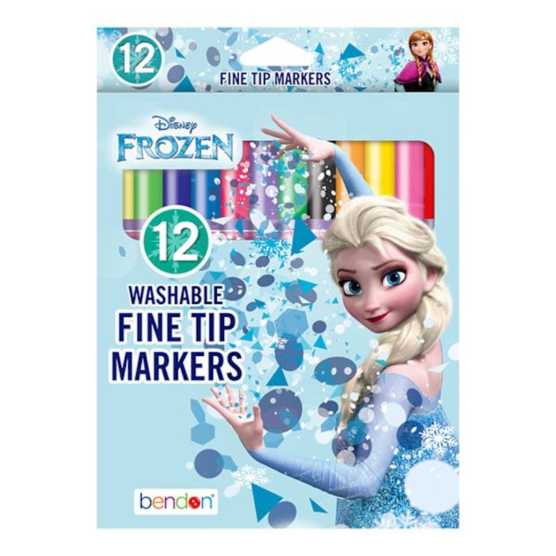 12-Count Frozen Fine Tip Markers