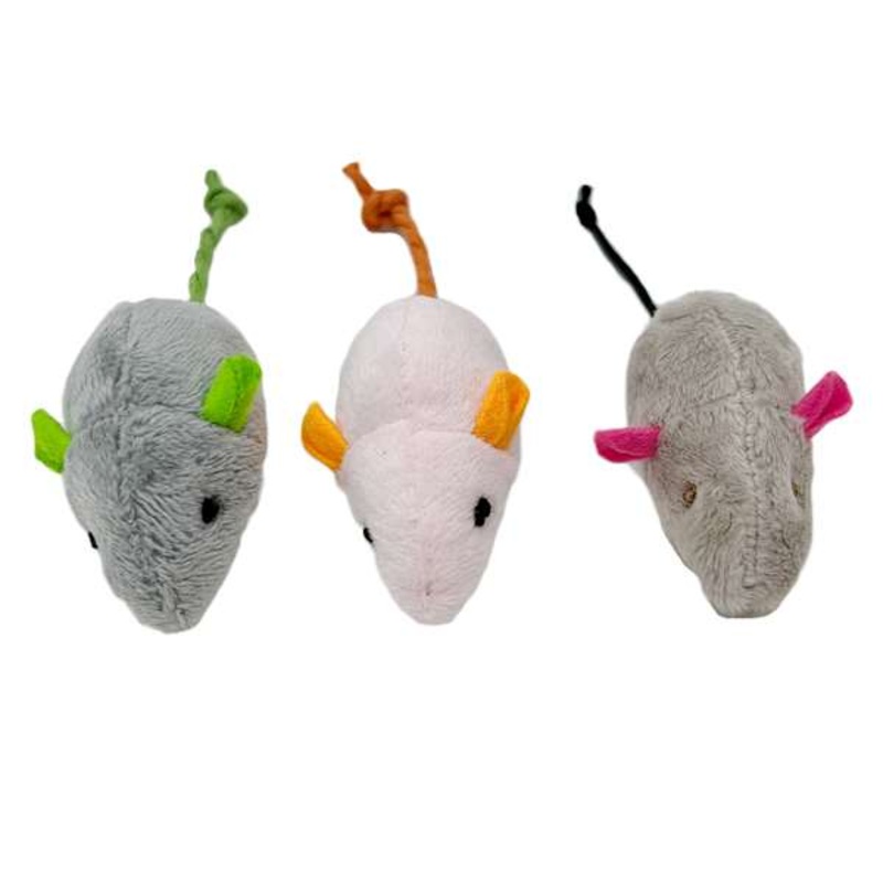 2.25In Mouse Cat Toys-3 Count