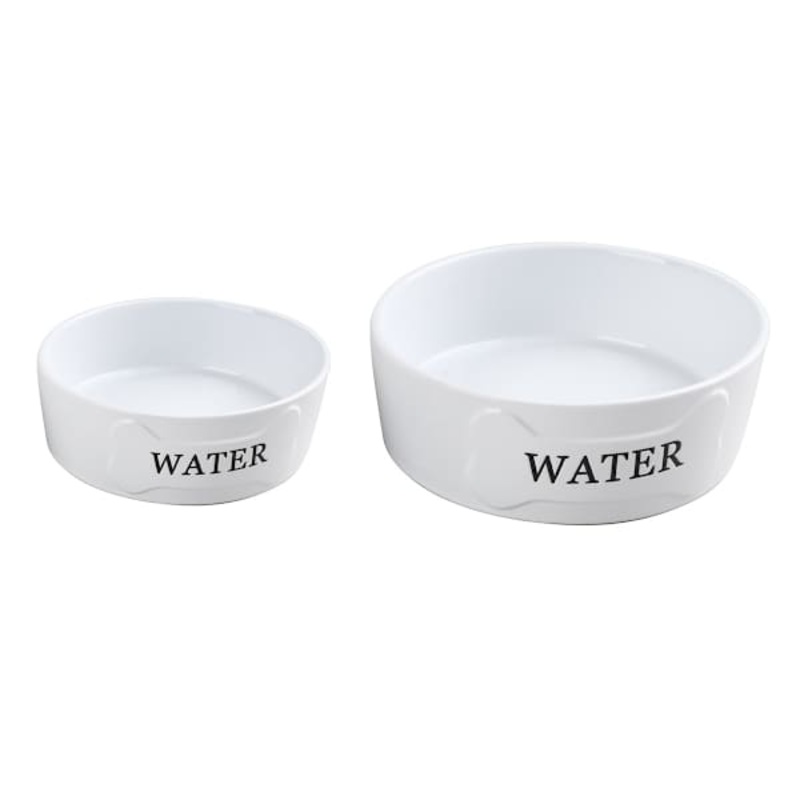24oz Ceramic Water Dog Bowl M