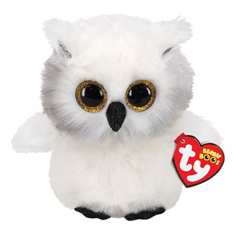 Ty Beanie Boos Austin The White Owl