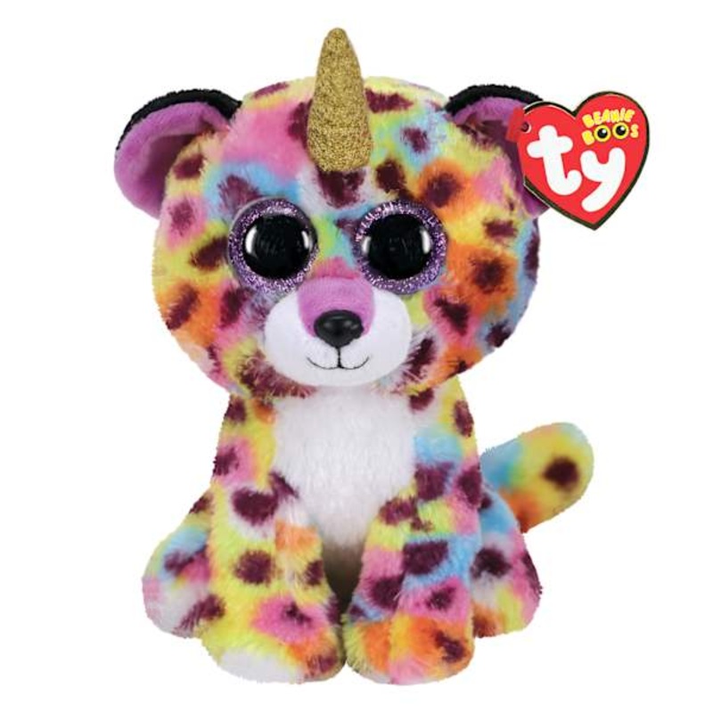 Ty Beanie Boos Giselle The Unicorn Leopard