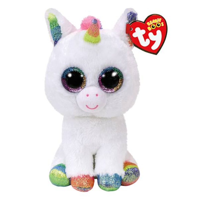 Ty Beanie Boos Pixy The White Unicorn