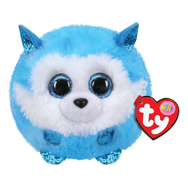 Ty Puffies Prince the Blue Husky