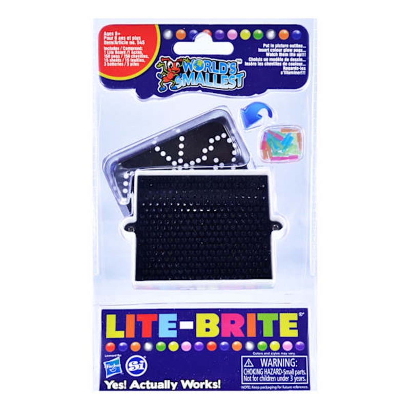 World’s Smallest Lite-Brite Toy