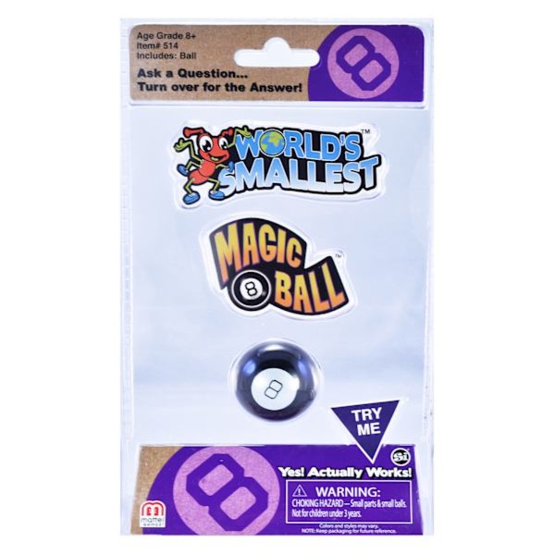 World’s Smallest Magic 8 Ball