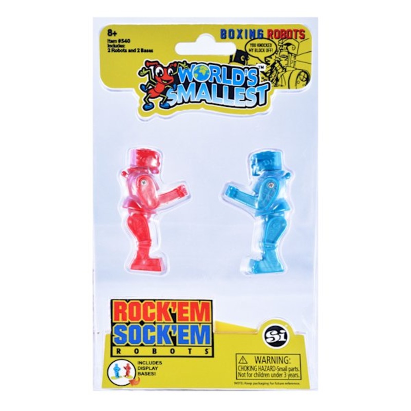 World’s Smallest Rock ‘Em Sock ‘Em
