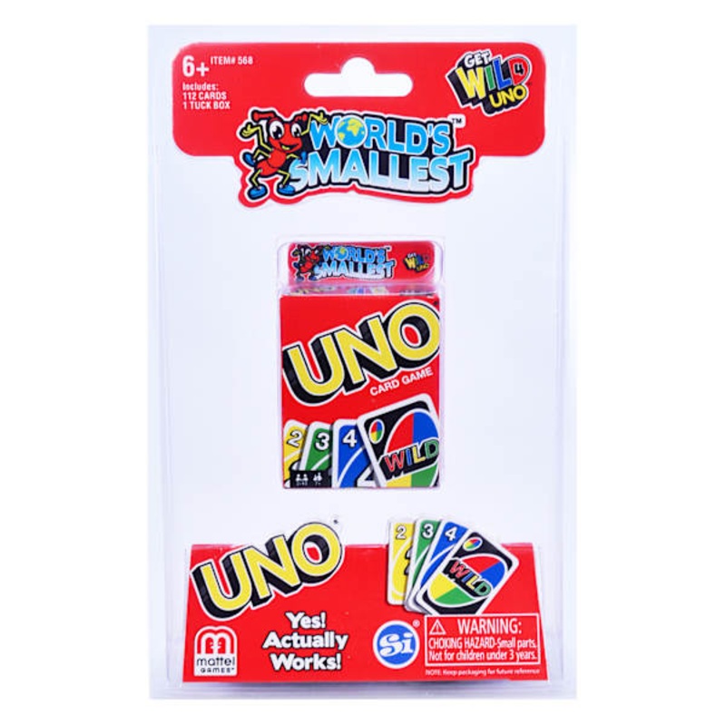 World’s Smallest Uno Game