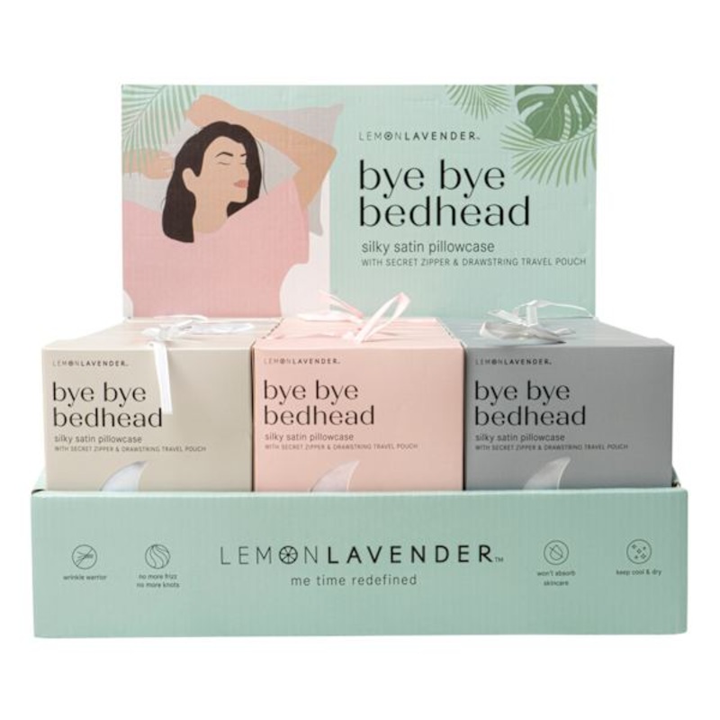 1-Piece Silky Satin Pillowcase, Assorted Colors