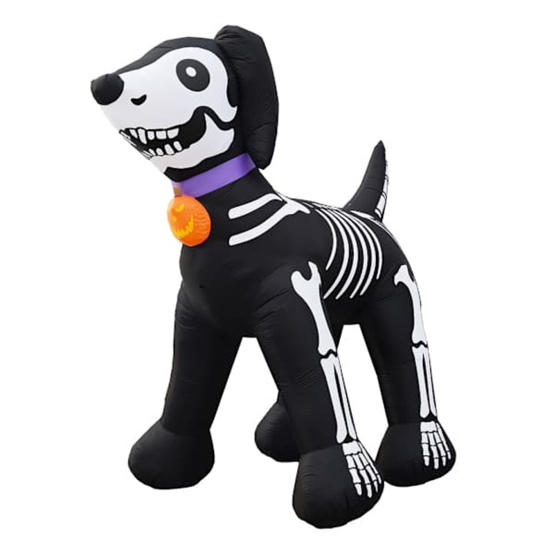 13.5ft Giant Skeleton Dog Halloween Inflatable