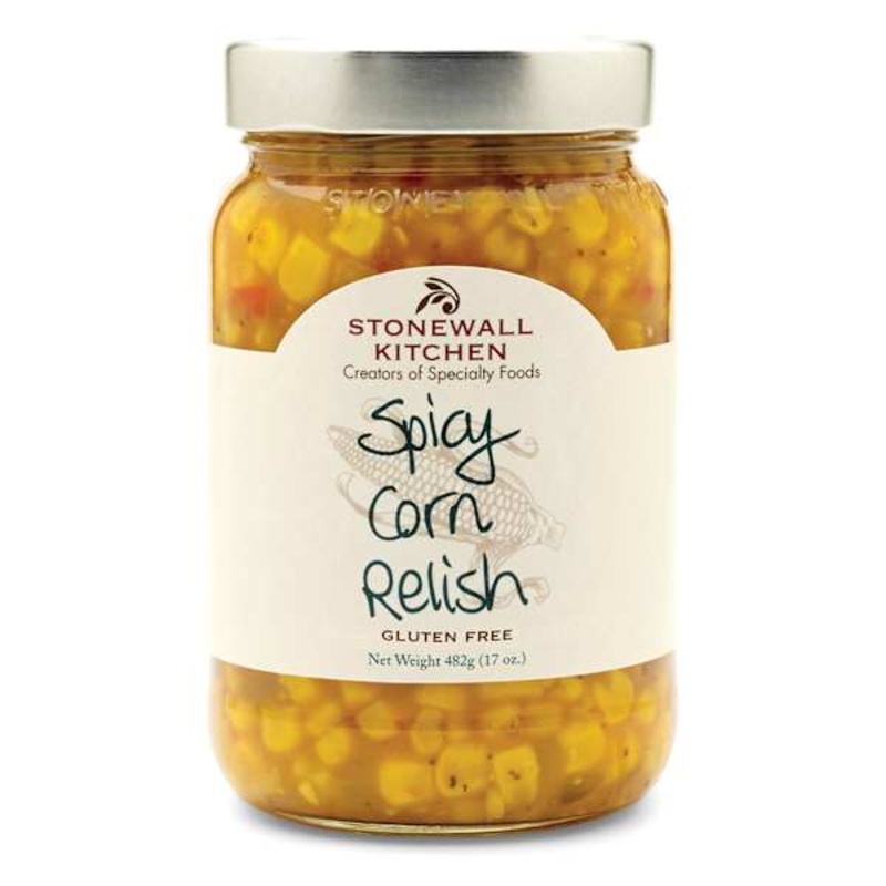 Stonewall Spicy Corn Relish, 17oz
