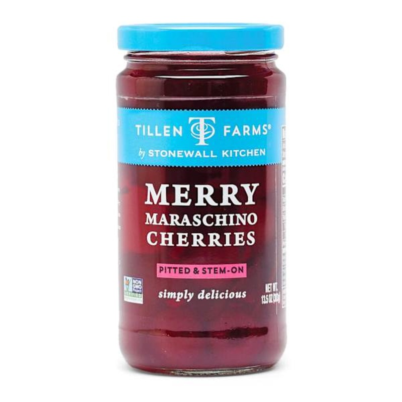Stonewall Tillen Farms Merry Maraschino Cherries, 13.5oz
