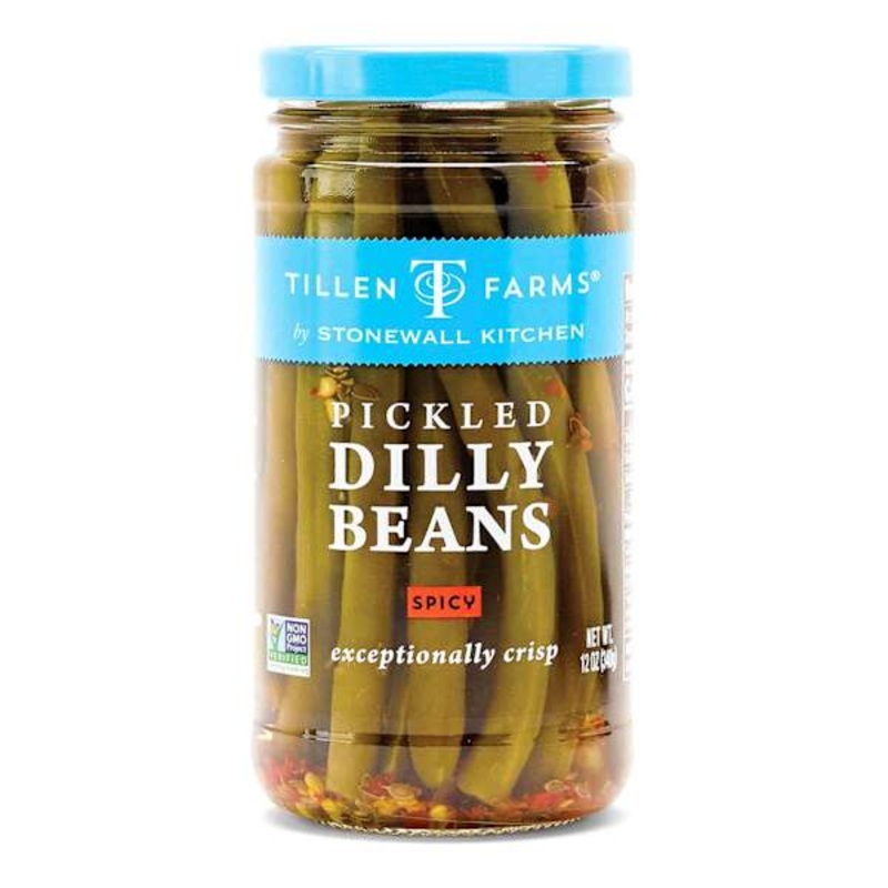 Stonewall Tillen Farms Spicy Pickled Dilly Beans, 12oz