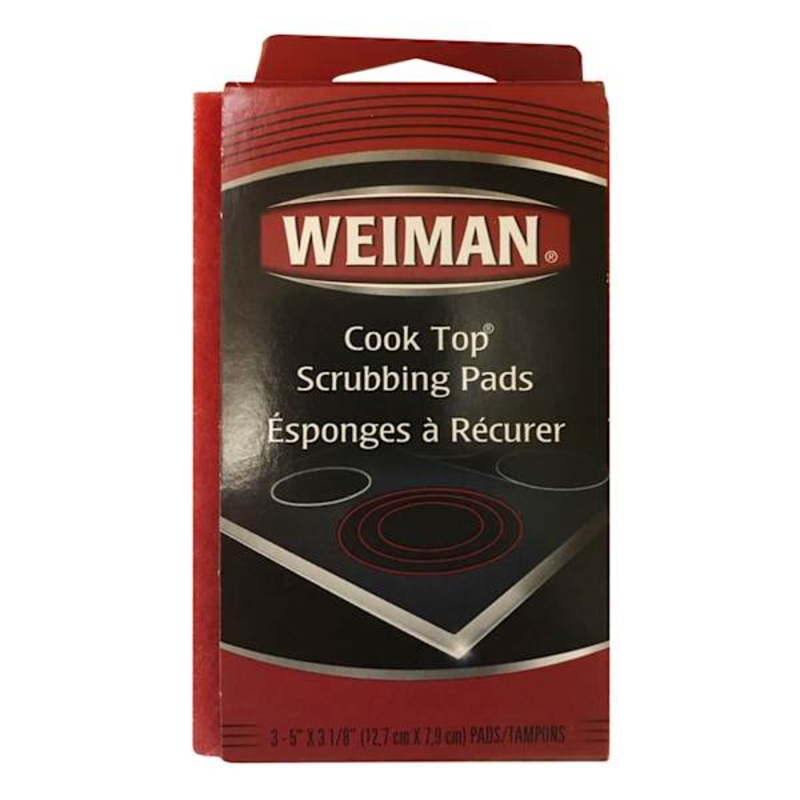 Weiman 3-Pack Cook Top Scrubbing Pads