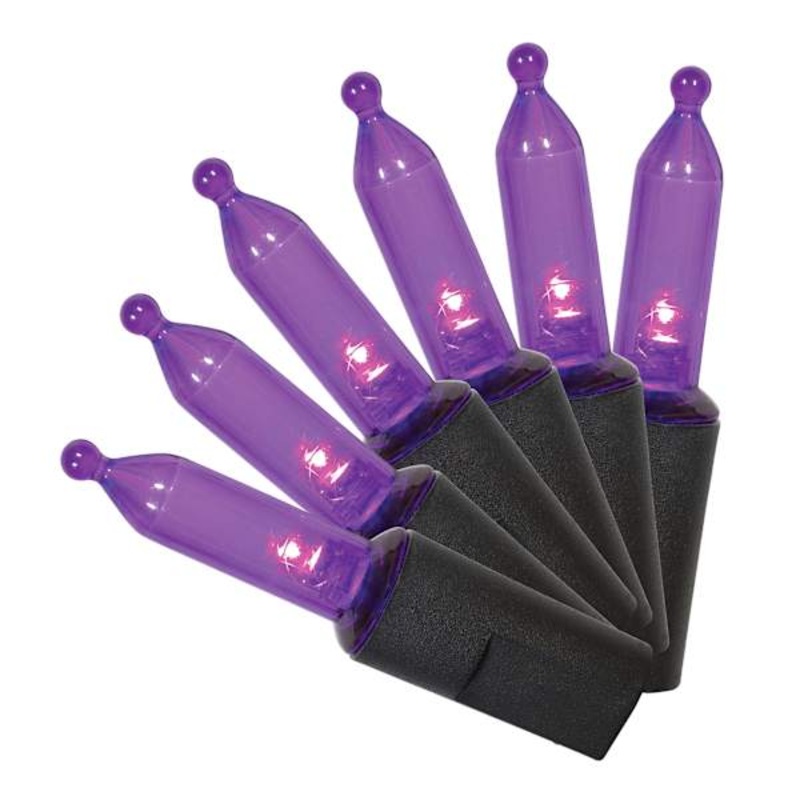 70-Count LED Purple Mini Lights