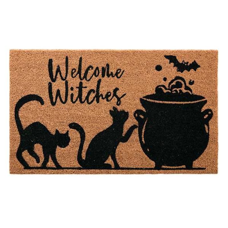 Welcome Witches Coir Mat, 18×30