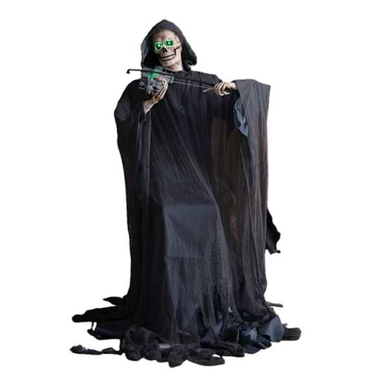 Violinist Skeleton Animatronic, 5′