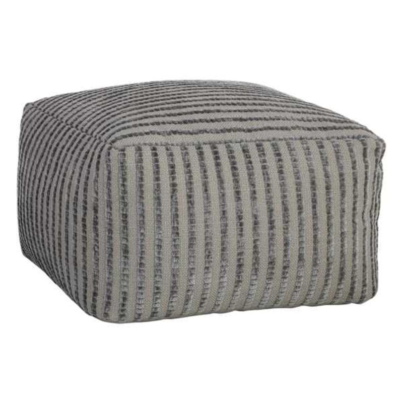 Bubble Dot Pouf, Dark Grey