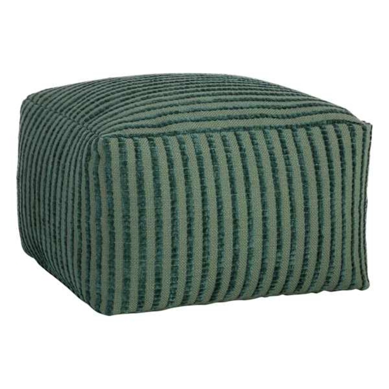 Bubble Dot Pouf, Green