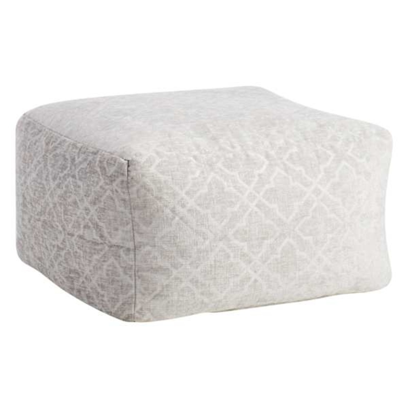 Colebrook Quiet Pouf, Grey