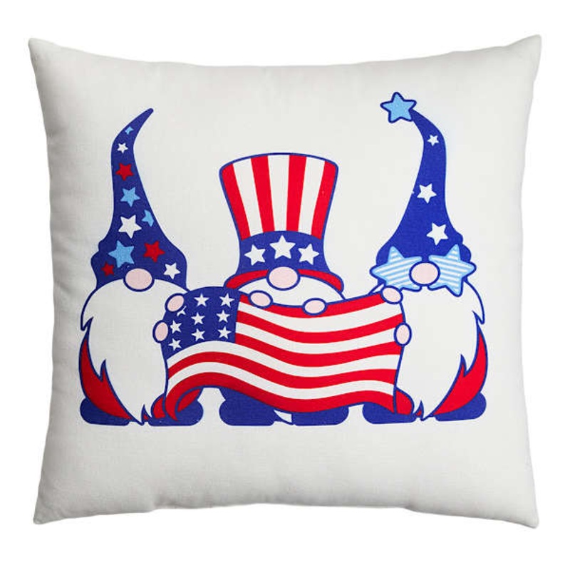 Sunny Club USA Gnomes Outdoor Pillow, 16″