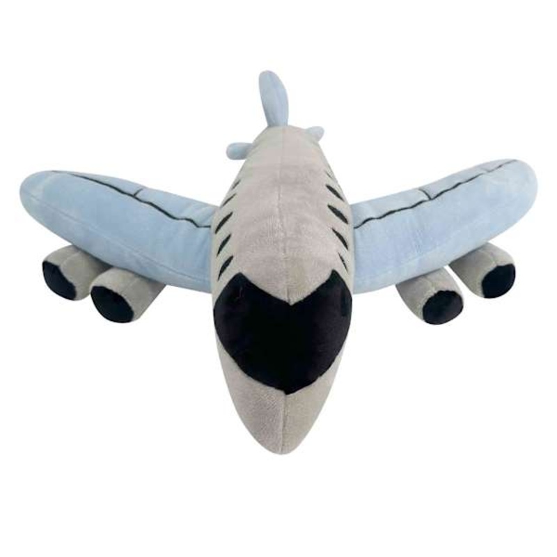 Tiny Dreamers  Airplane Plush Throw Pillow