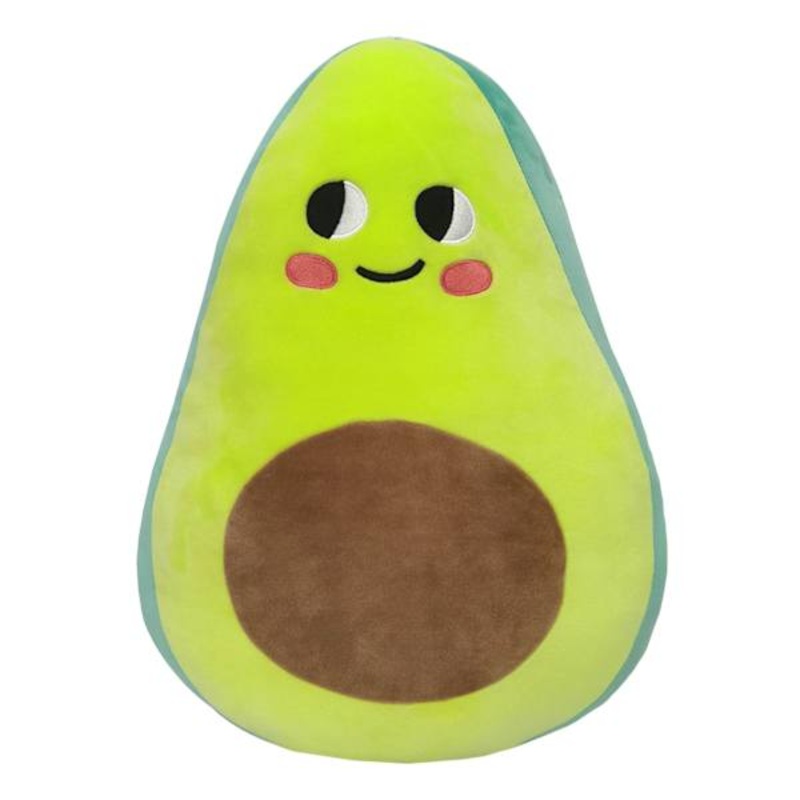 Tiny Dreamers Avocado Plush Throw Pillow, 18″