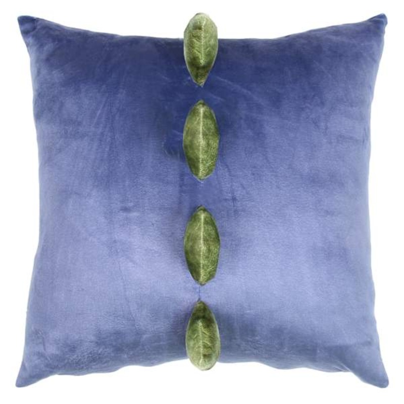 Tiny Dreamers Blue Stegosaurus Plush Throw Pillow, 10.5×11.5
