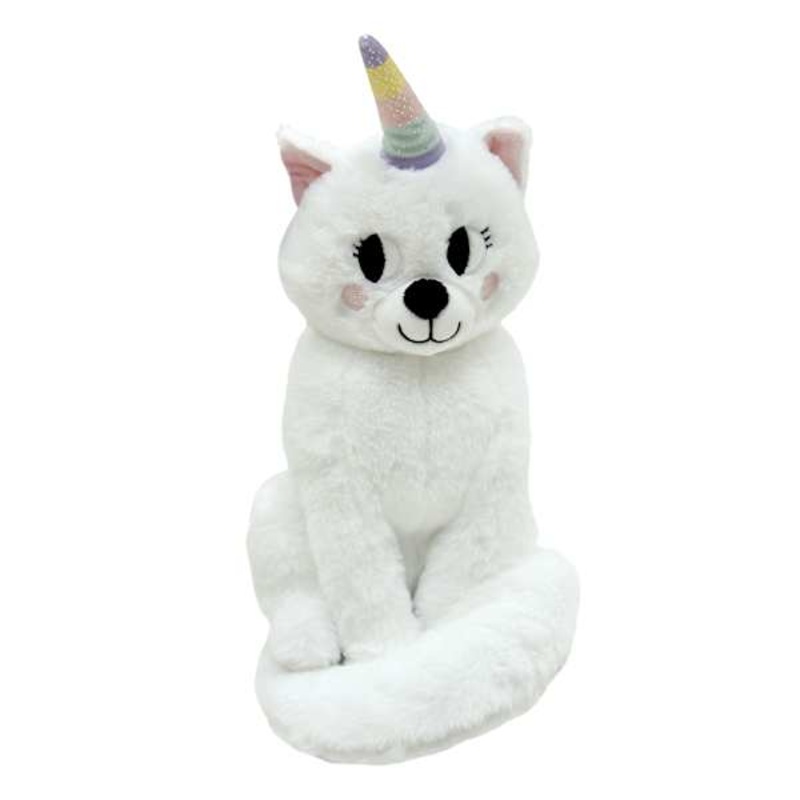 Tiny Dreamers Caticorn Sitting Plush Pillow
