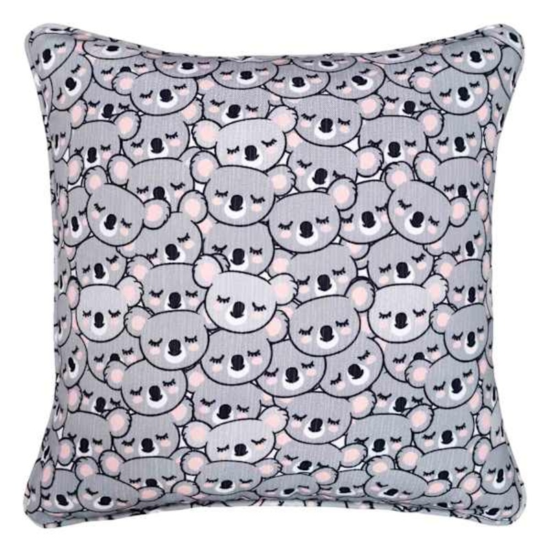 Tiny Dreamers Koala Cuddles Printed Throw Pillow, 16″