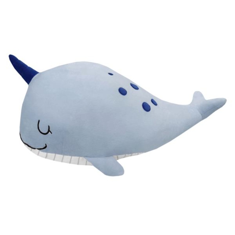 Tiny Dreamers Narwhal Plush Throw Pillow, 11×20