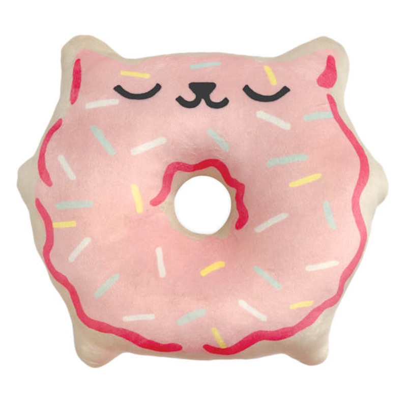Tiny Dreamers Plush Donut Cat, 12×13