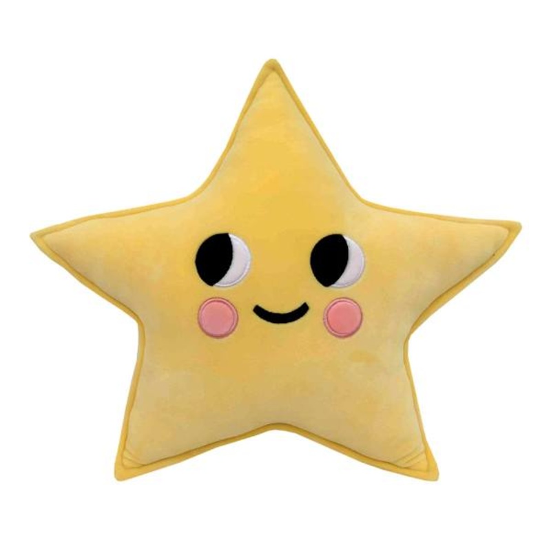 Tiny Dreamers Star Face Shape Plush, 14″
