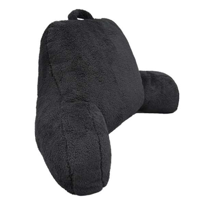 Black Sherpa Backrest, 13×20