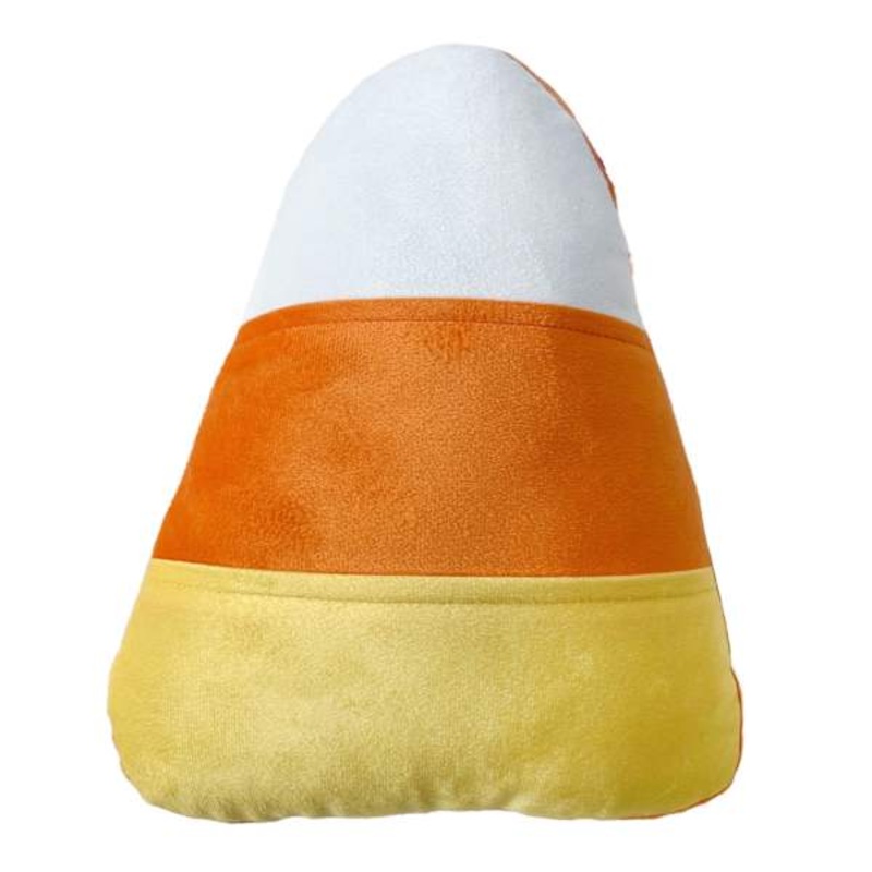 Candy Corn Shaped Throw Pillow, 12×10