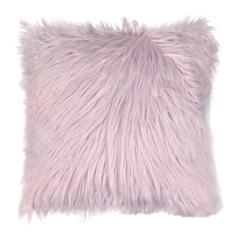 Angora Fur 18X18 Lilac