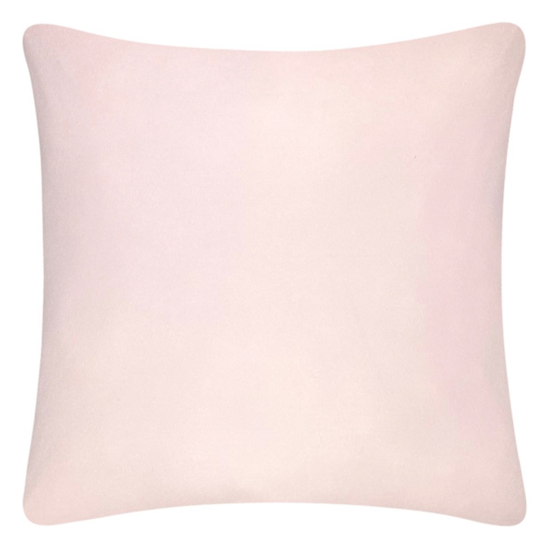Blush Canvas Throw Pillow, 18″