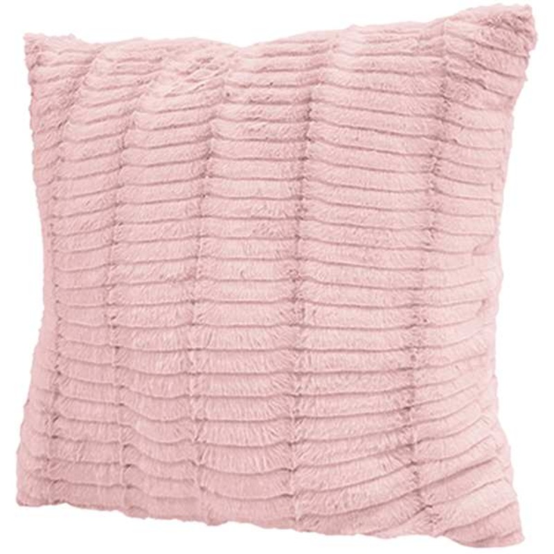 Blush Pink Lash Throw Pillow, 24″