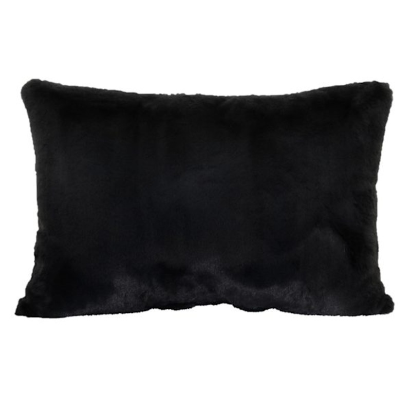 Bristol Black Throw Pillow, 14×20