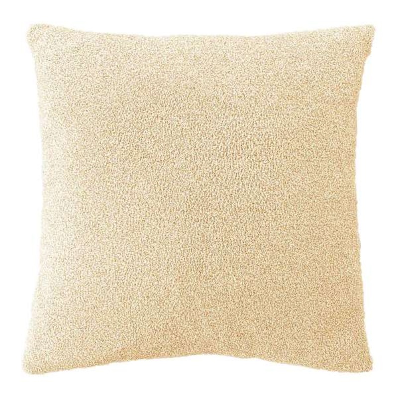 Brown Heathered Cozy Plush Throw Pillow, 24″