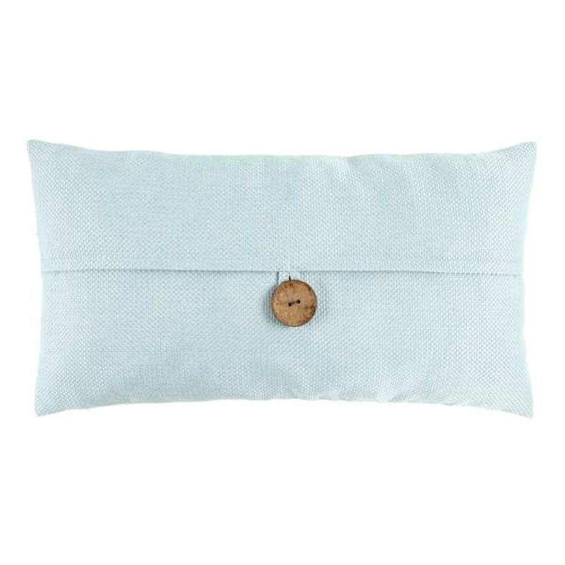 Clayton Light Button Oblong Throw Pillow, 13×24