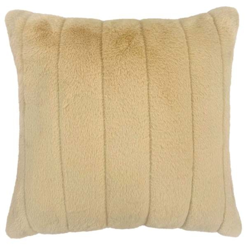 Crosby St. Beige Striped Throw Pillow, 18″