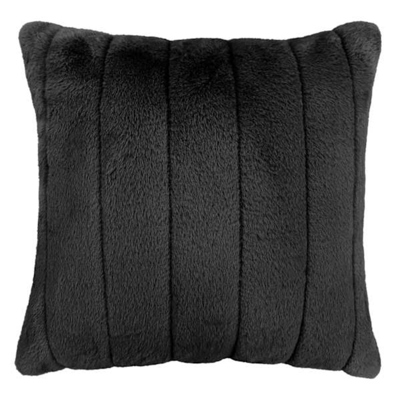 Crosby St. Black Striped Throw Pillow, 18″