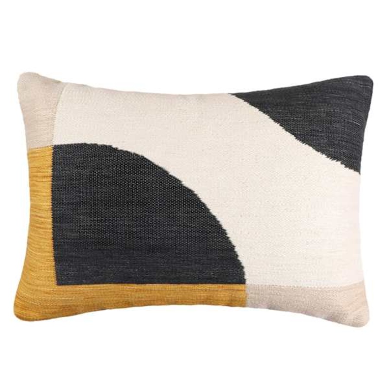 Crosby St. Geo Woven Throw Pillow, 14×20