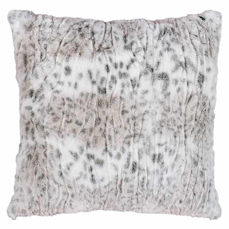 Fawn Print Throw Pillow, 18″